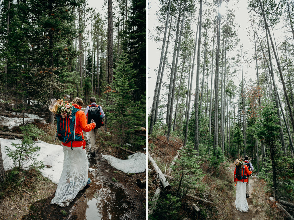 backcountry elopement in grand teton national park