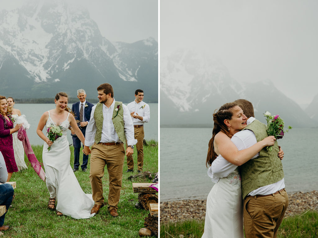 Grand Teton National Park Elopement in Colter Bay