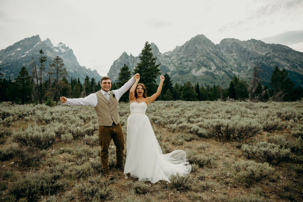 Intimate Wyoming Wedding in the Tetons | Madison & Dustin - Erin Wheat Co.