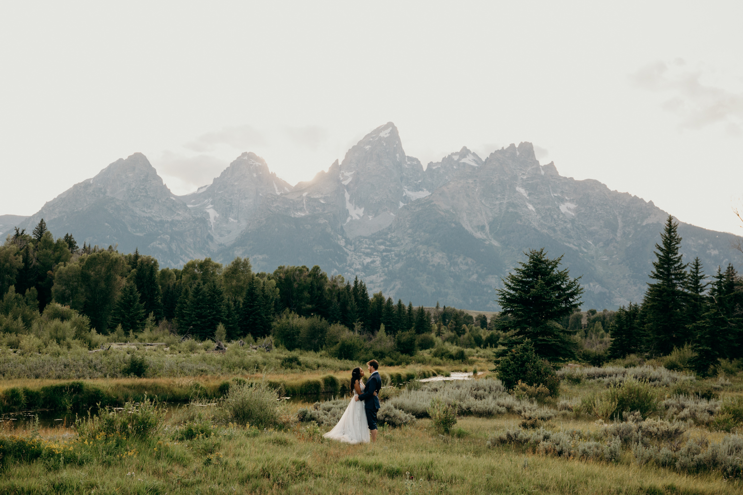 Jackson Hole Wedding Portraits | Dymon & Seth | Erin Wheat Co.