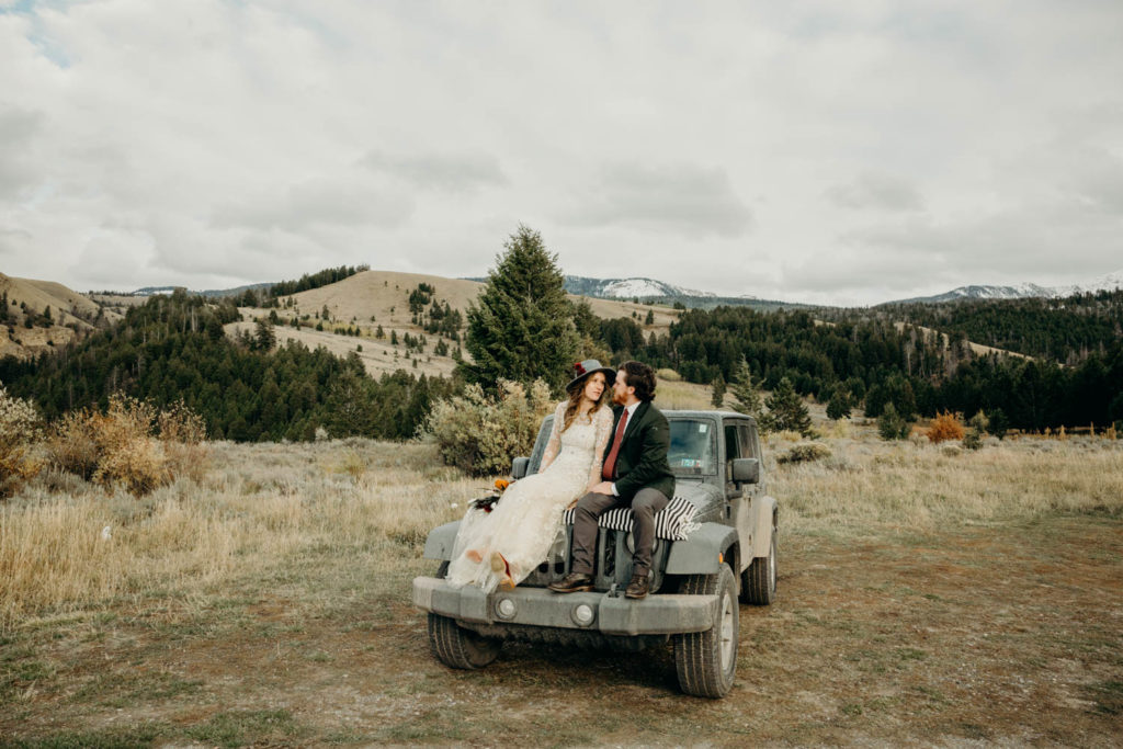 jeep wedding