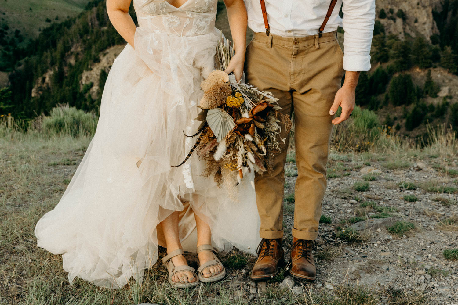 Jackson Hole adventure wedding