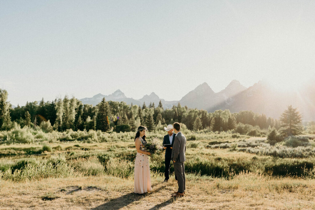 2-Day Backcountry Adventure Wedding in Jackson Hole | Dylan & Stephanie ...