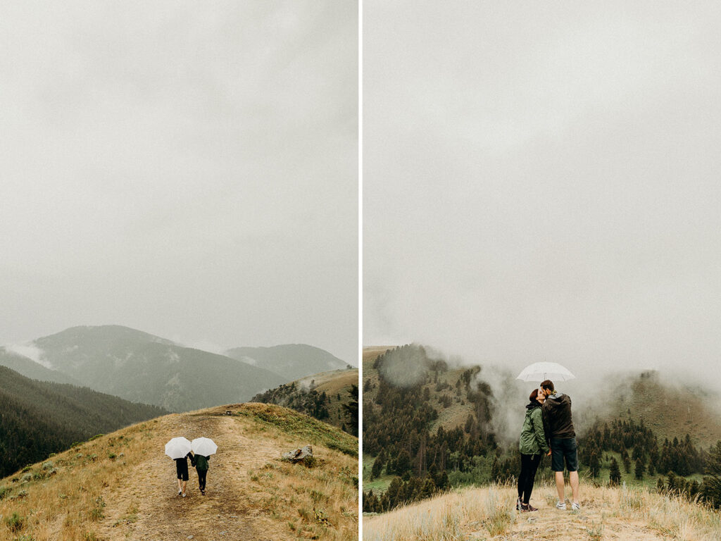 Jackson Hole mountain engagement