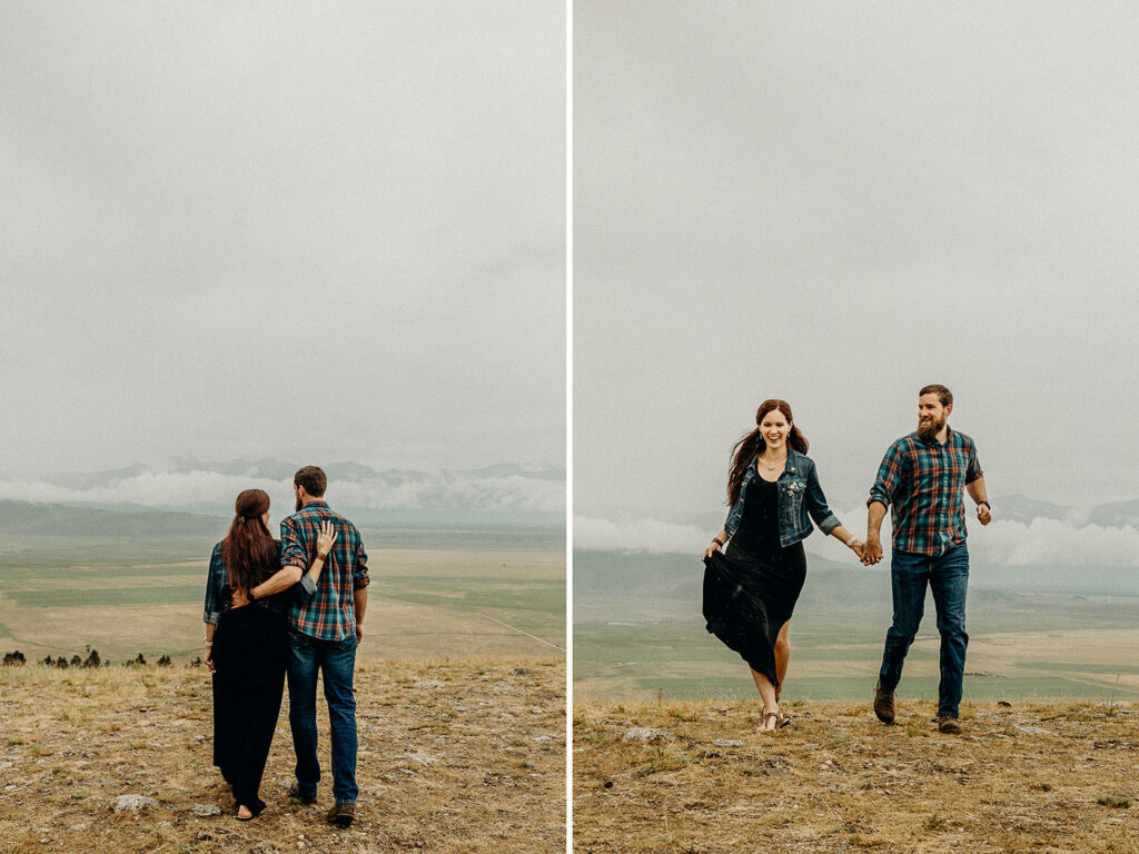 Jackson Hole mountain engagement