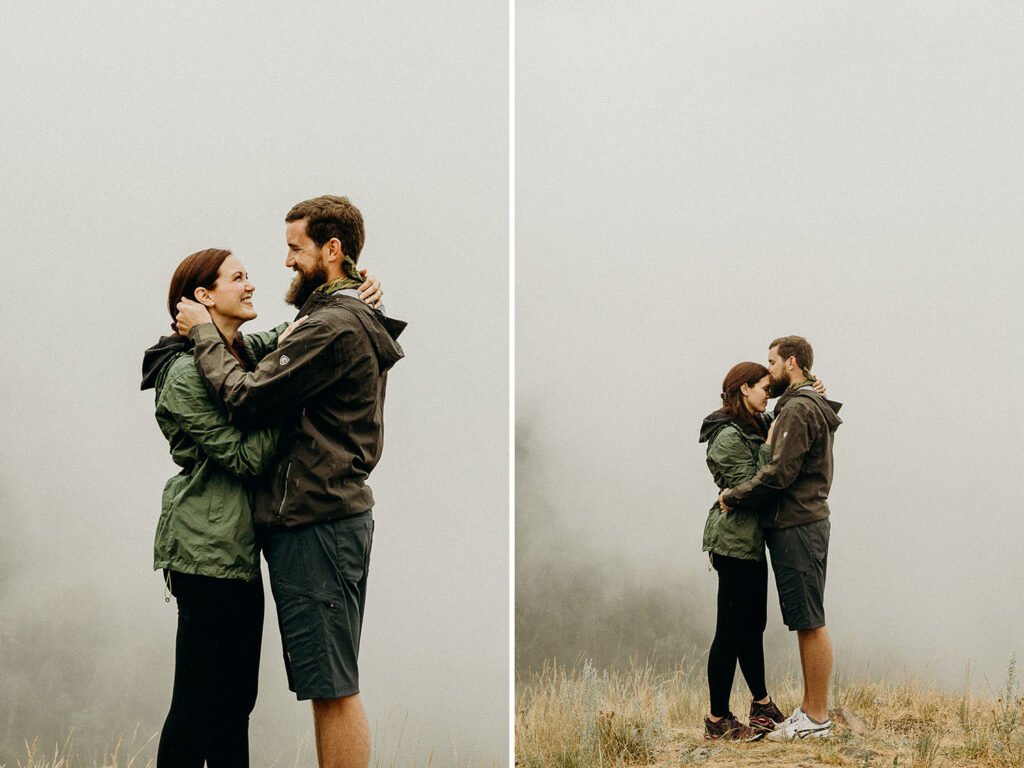 Jackson Hole mountain engagement