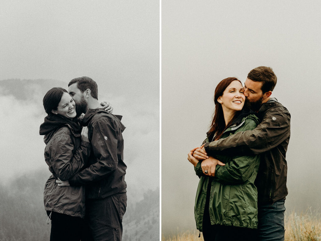 Jackson Hole mountain engagement