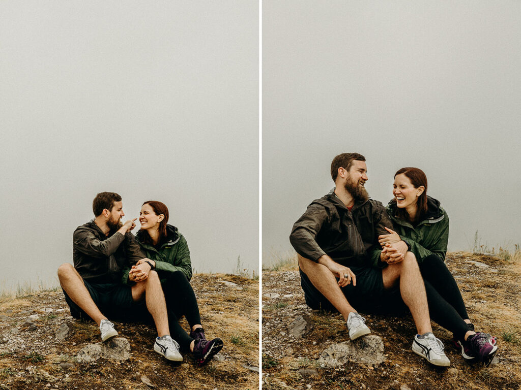 Jackson Hole mountain engagement