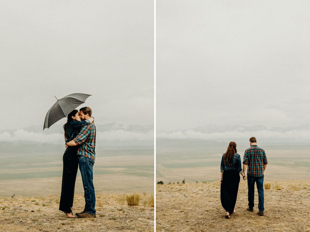 Jackson Hole mountain engagement