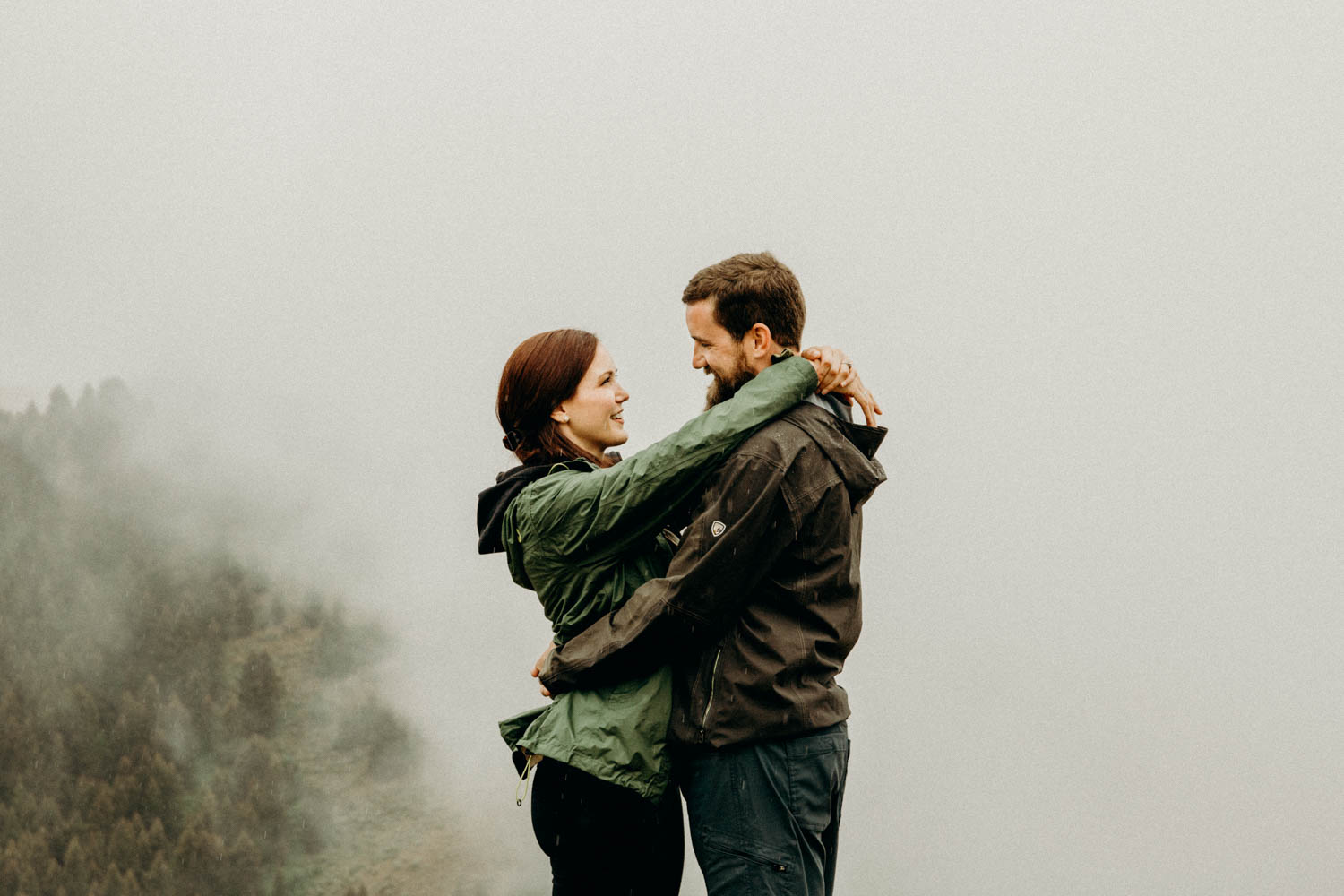 Jackson Hole mountain engagement