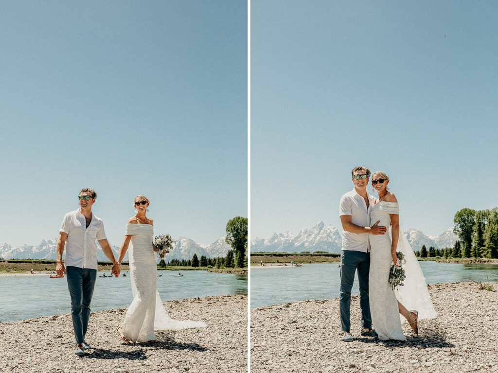 Jackson Hole Rafting Wedding