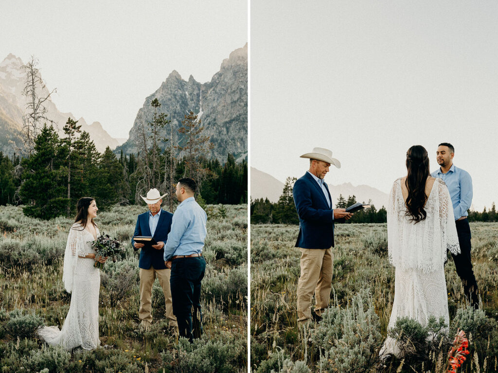 Cascade Canyon Intimate Wedding