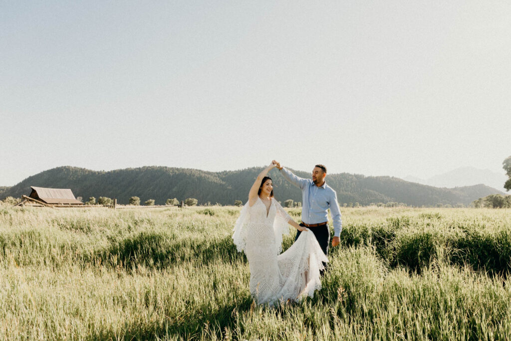 Cascade Canyon Intimate Wedding