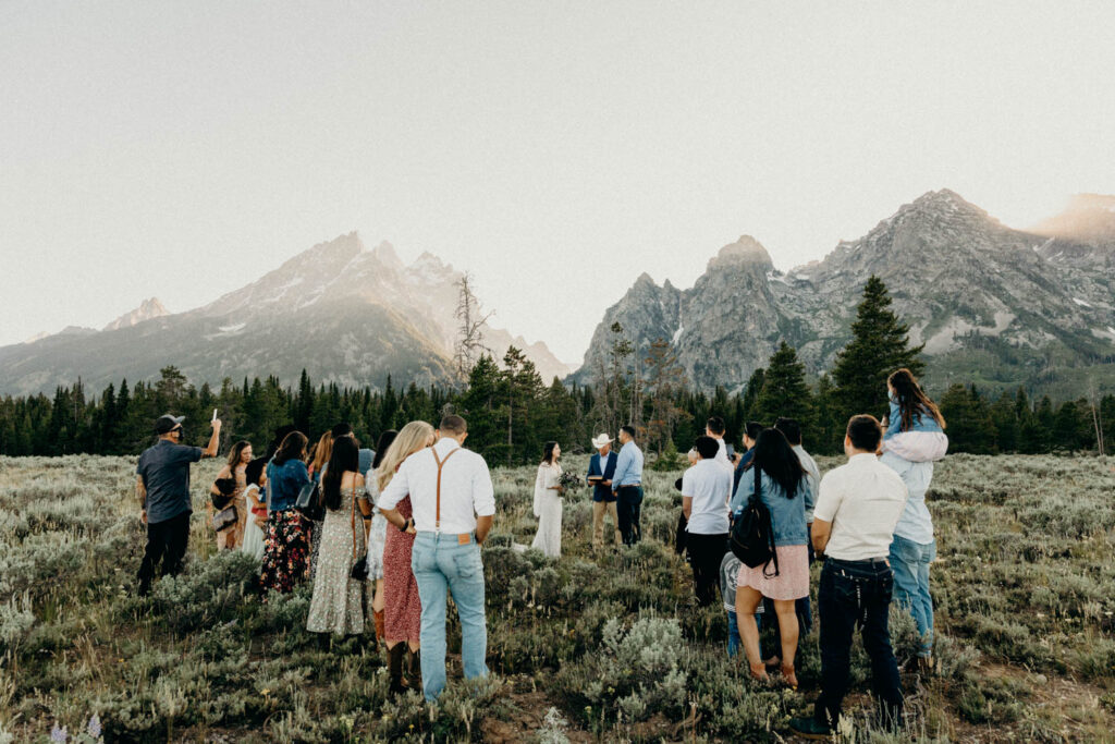 Cascade Canyon Intimate Wedding