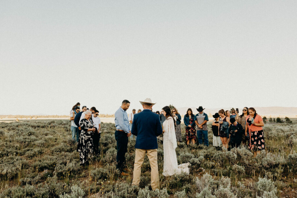 Cascade Canyon Intimate Wedding