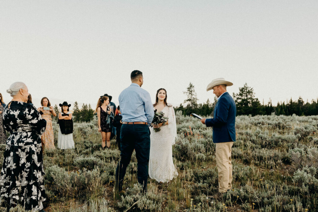 Cascade Canyon Intimate Wedding