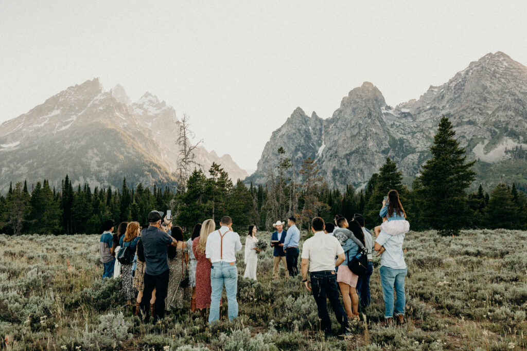 Cascade Canyon Intimate Wedding