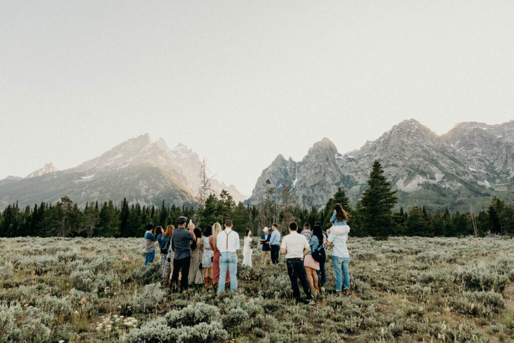 Cascade Canyon Intimate Wedding