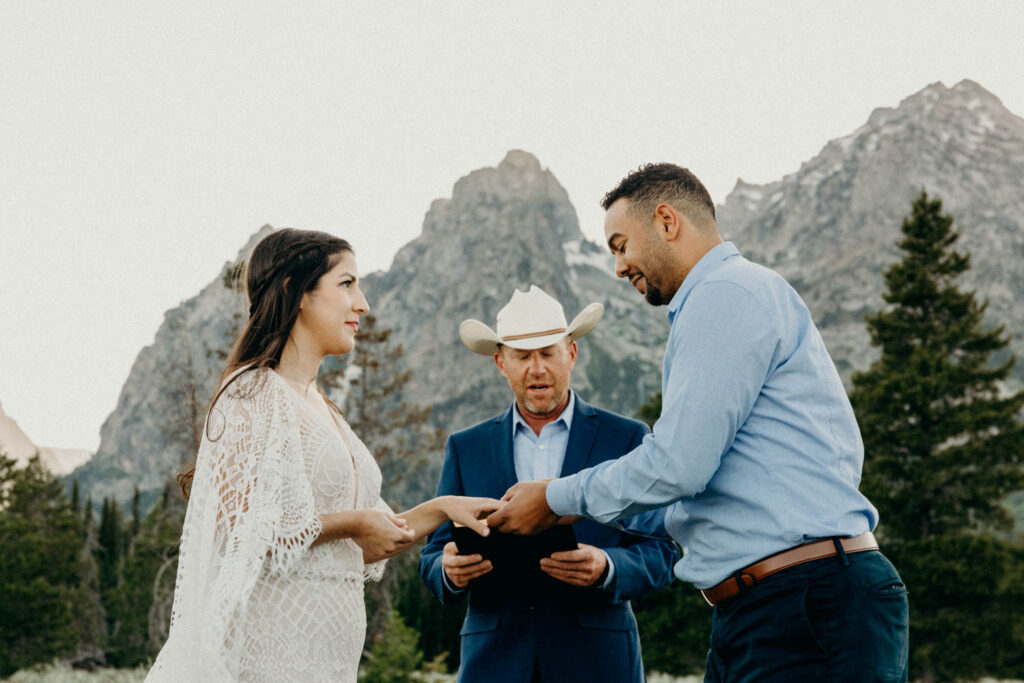 Cascade Canyon Intimate Wedding