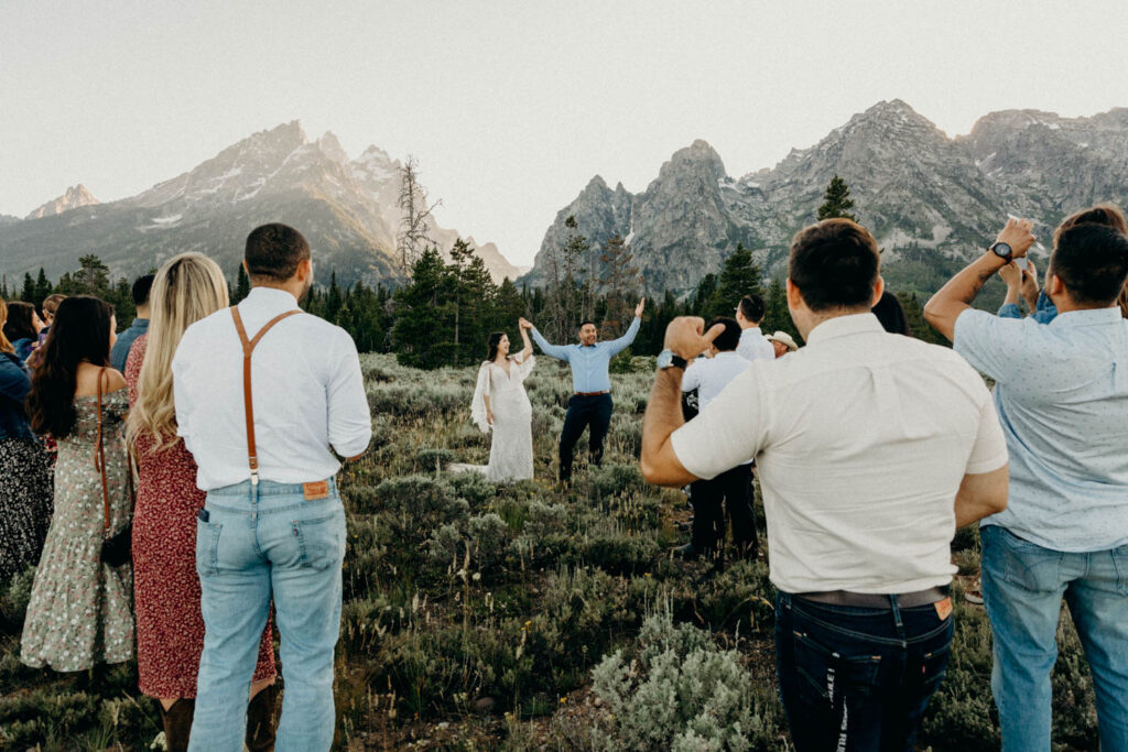 Cascade Canyon Intimate Wedding