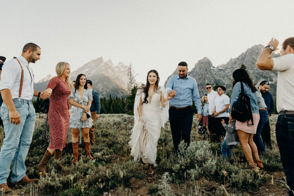 Cascade Canyon Intimate Wedding