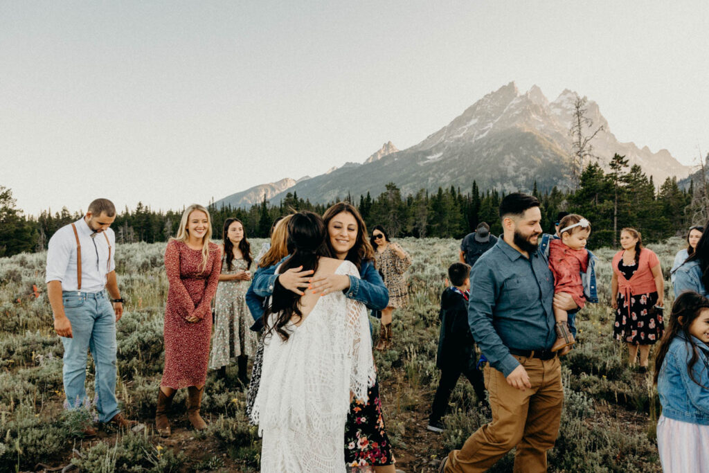 Cascade Canyon Intimate Wedding