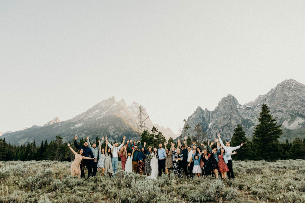 Cascade Canyon Intimate Wedding