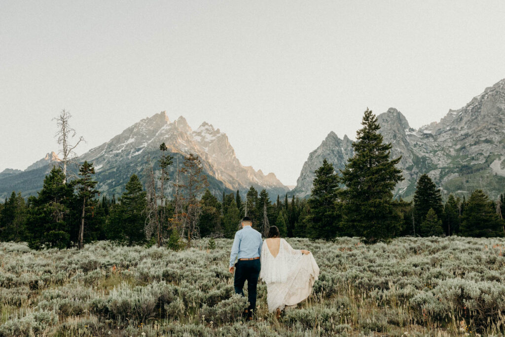 Cascade Canyon Intimate Wedding | Susie & Tyler - Erin Wheat Co.