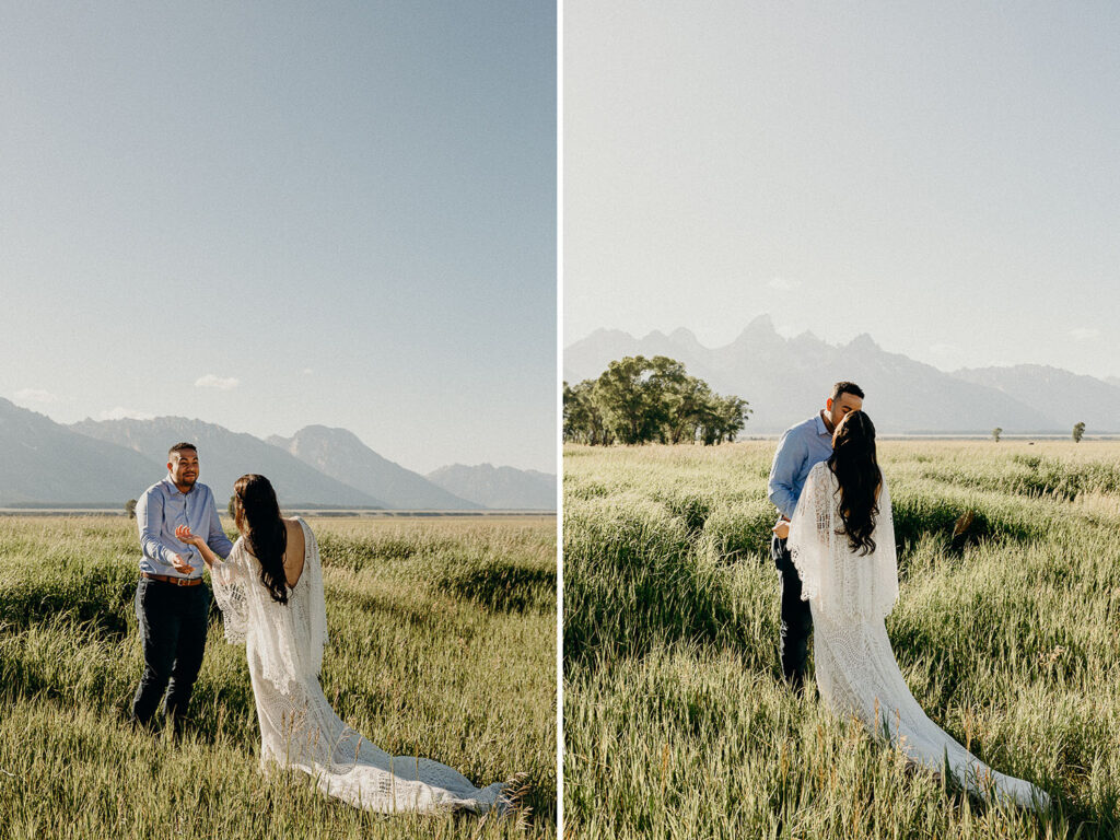 Cascade Canyon Intimate Wedding