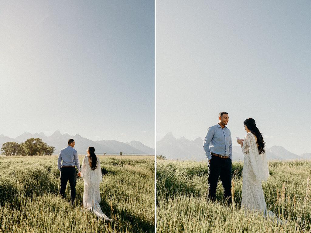 Mormon Row Wedding