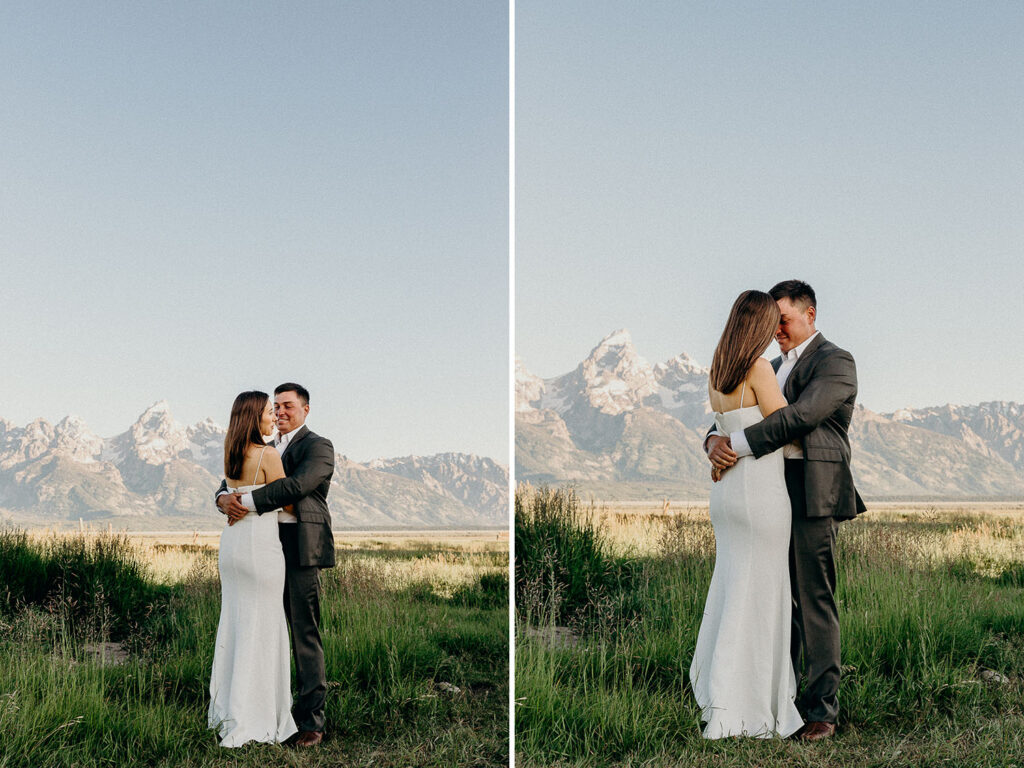 mormon row bridal session