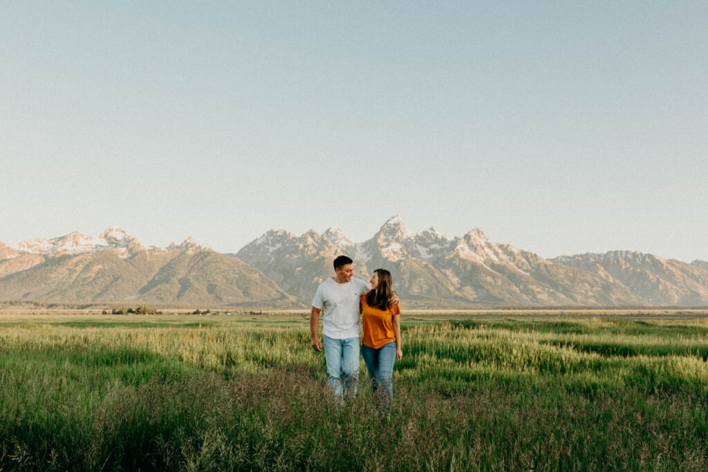 mormon row couples session