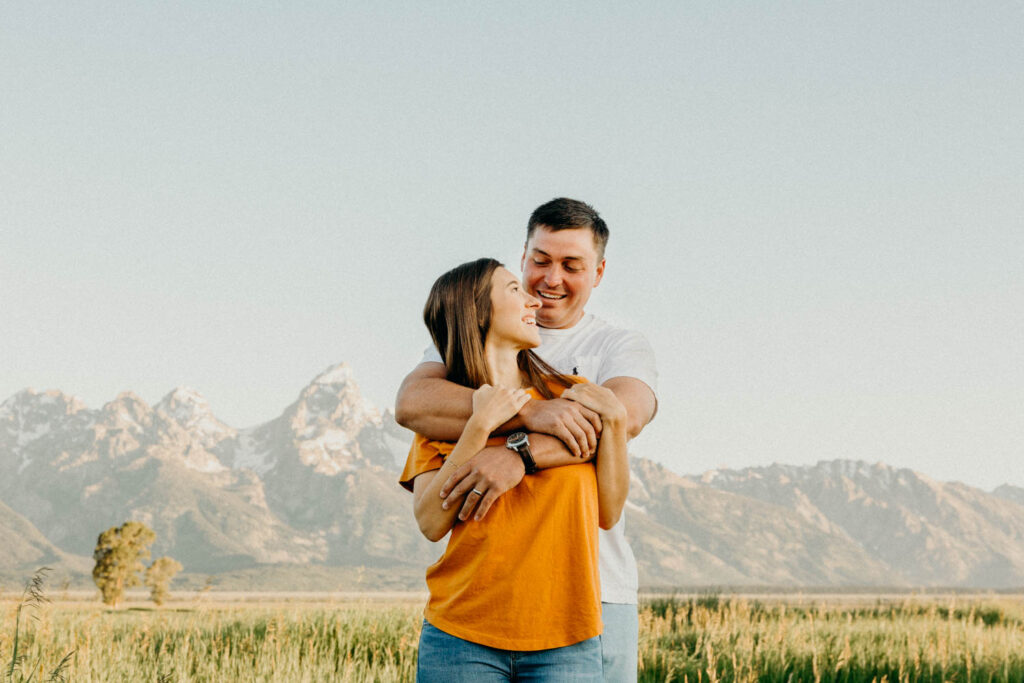 mormon row couples session