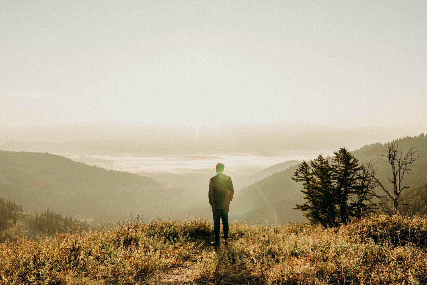 Teton Pass & Jackson Hole Vintage Adventures Intimate Wedding 