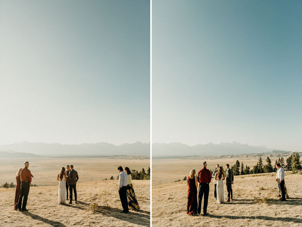 Western Wyoming Wedding