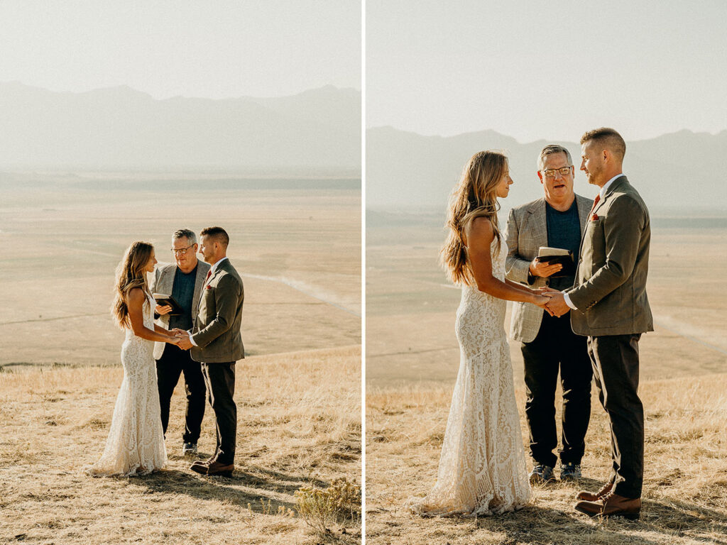 Western Wyoming Wedding