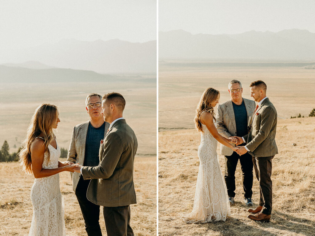 Western Wyoming Wedding