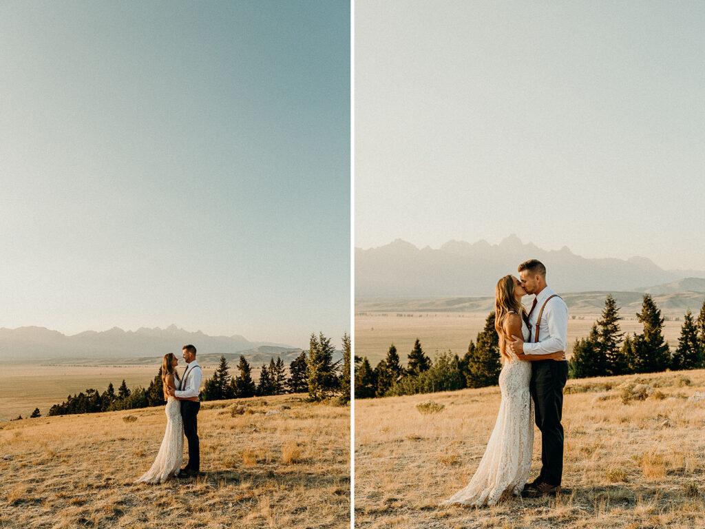 Western Wyoming Wedding