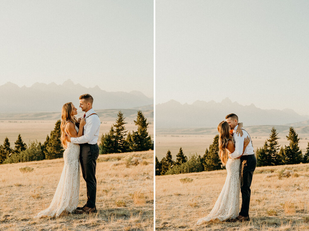 Western Wyoming Wedding