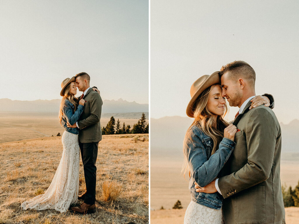 Western Wyoming Wedding