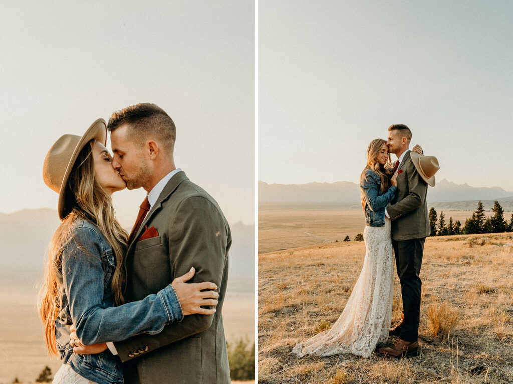 Western Wyoming Wedding