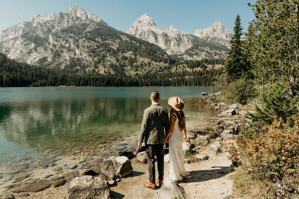 Western Wyoming Wedding