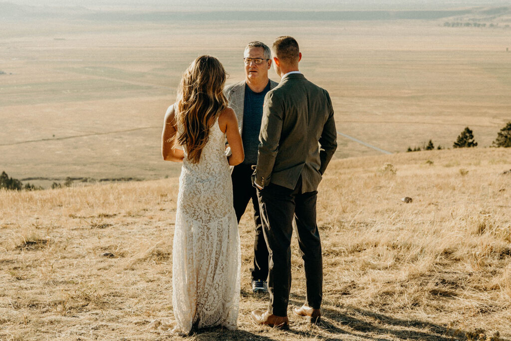 Western Wyoming Wedding