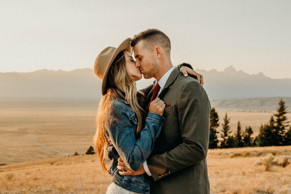 Western Wyoming Wedding