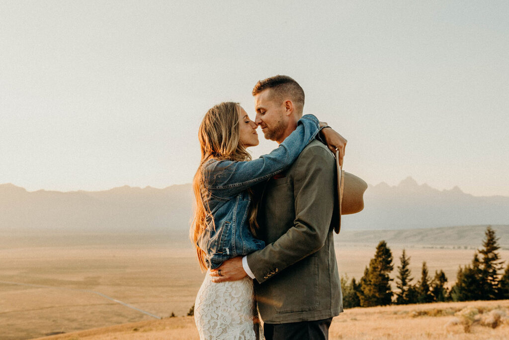 Western Wyoming Wedding