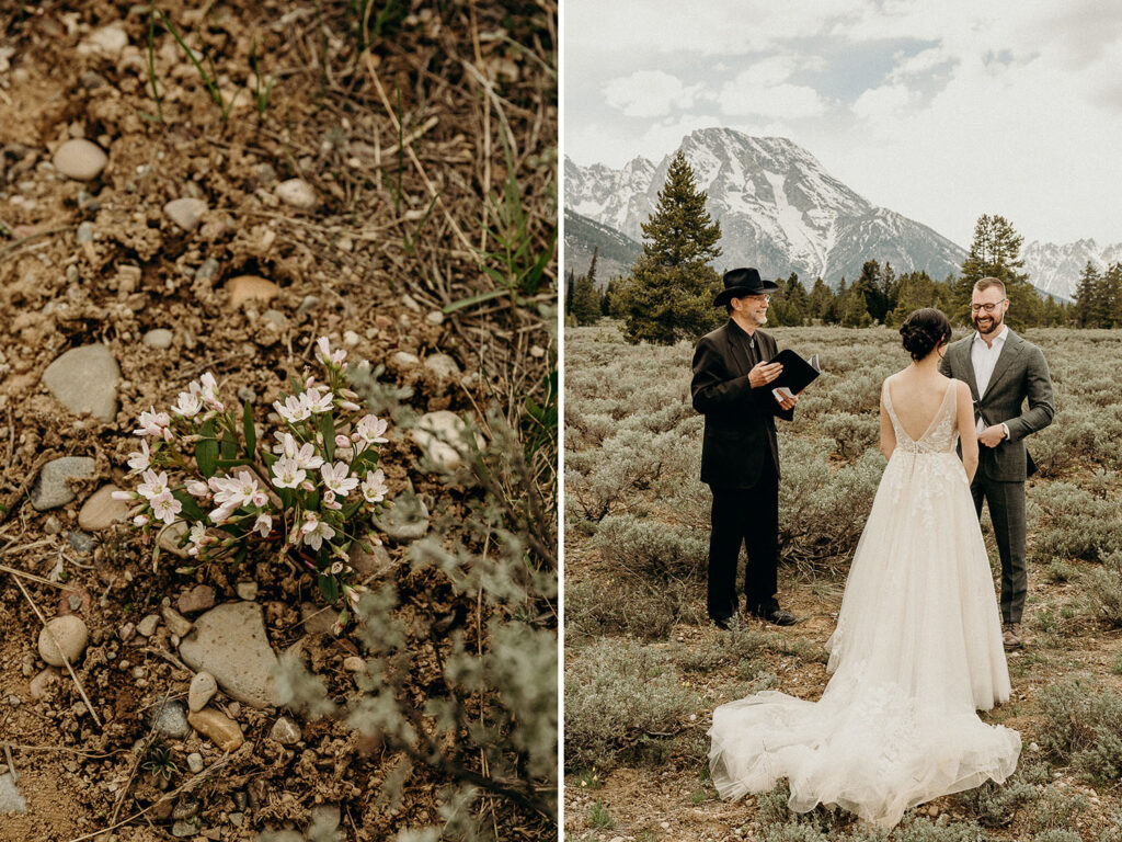 Grand Teton National Park Spring Elopement