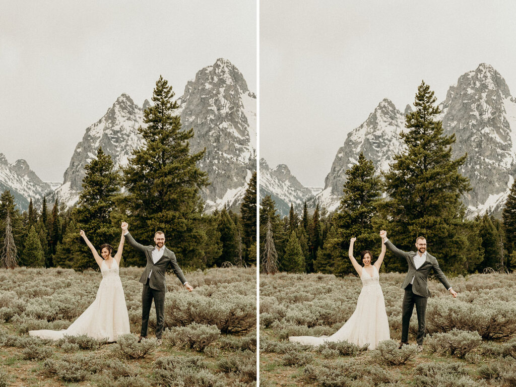 Grand Teton National Park Spring Elopement