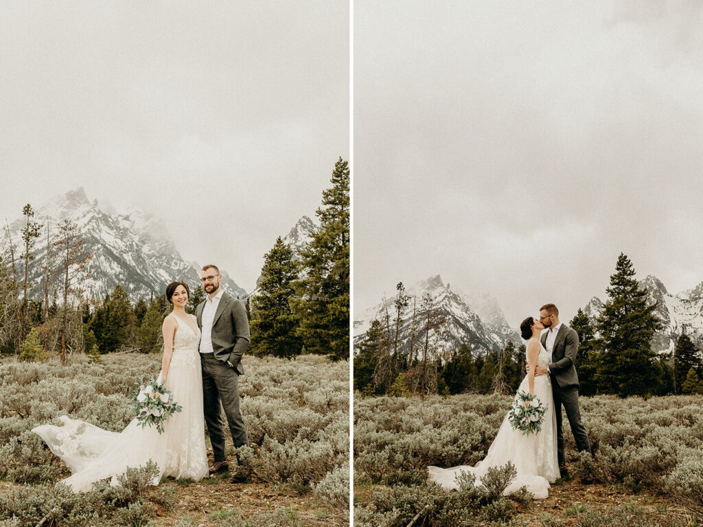 Grand Teton National Park Spring Elopement