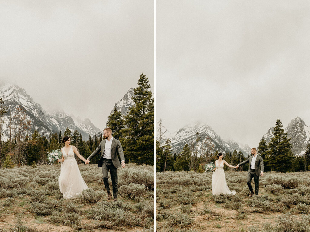 Grand Teton National Park Spring Elopement