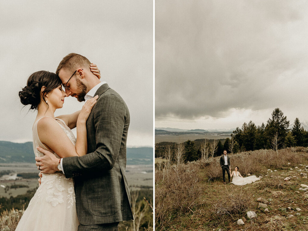 Grand Teton National Park Spring Elopement